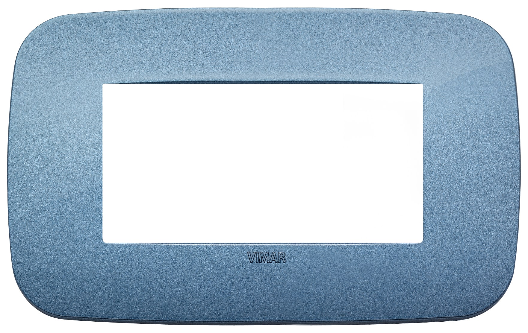 VIMAR - PLACCA ROUND 4M BLU