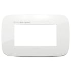 VIMAR - PLACCA ROUND 4M ANTIBATTERICO BIANCO