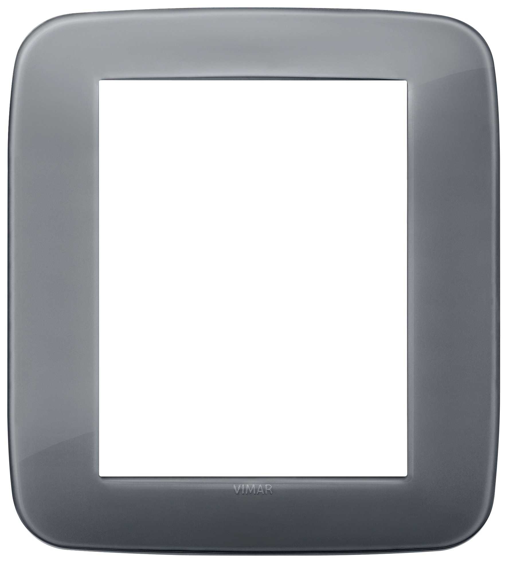 VIMAR - PLACCA ROUND 8M REFLEX GRIGIO FUME
