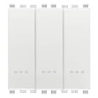 VIMAR - Deviateur 1P 20Ax Bianco - Indipendenti 1P 20 Ax 250 V~, Bianco - 2 Moduli. Max 250 W Per Lampade Con Alimentatore Integrato