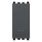 VIMAR - PULSANTE 1P NO 10A GRIGIO