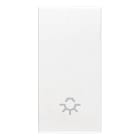 VIMAR - TASTO 1M SIMBOLO LUCE BIANCO