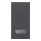 VIMAR - TASTO 1M CON DIFFUSORE GRIGIO