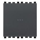 VIMAR - INTERRUTTORE 1P 16AX ASSIALE 2M GRIGIO