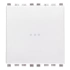 VIMAR - PULSANTE 1P NO 10A ASSIALE 2M BIANCO