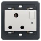 VIMAR - PRESA 2P+T 15A INGLESE INTERR. NEXT