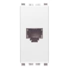VIMAR - Presa RJ11 6/4 Bianco - Morsetti a Vite