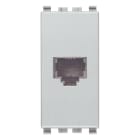 VIMAR - Presa RJ11 6/4 con Morsetti a Vite - 6 Posizioni 4 Contatti, Modello Next