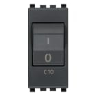 VIMAR - INTERRUTTORE MT 1P+N C10 120-230V GRIGIO