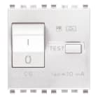 VIMAR - Interruttore Automatico Magnetotermico Differenziale 1P+N C6 10Ma Bianco - 2 Moduli