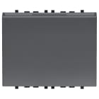 VIMAR - Interruttore Verticale Grigio 2M con Relè 4A 250V Illuminato e Timer di Spegnimento