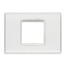 VIMAR - PLACCA CLASSIC 2M CENTR REFLEX GHIACCIO