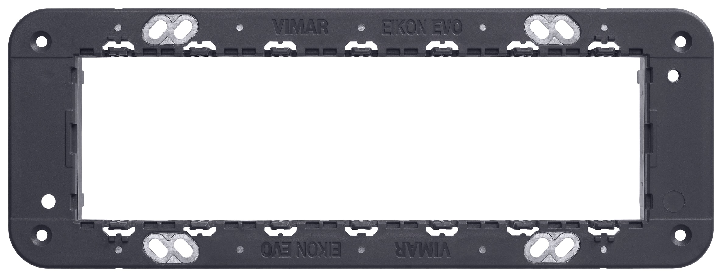VIMAR - Supporto 7 Moduli con Viti per Scatole 6/7 Moduli