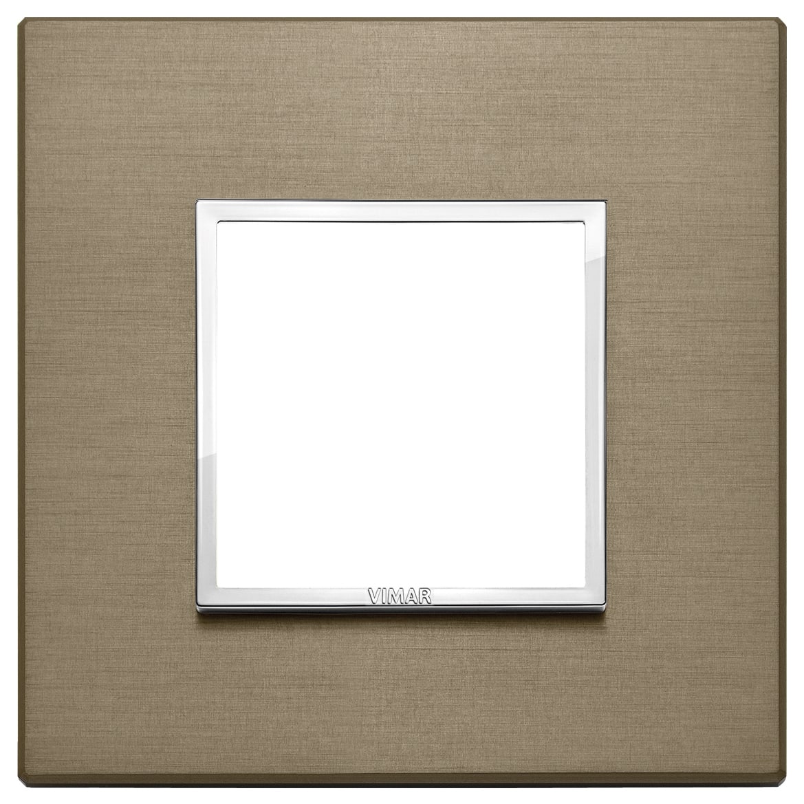 VIMAR - PLACCA 2M BRONZO SCURO