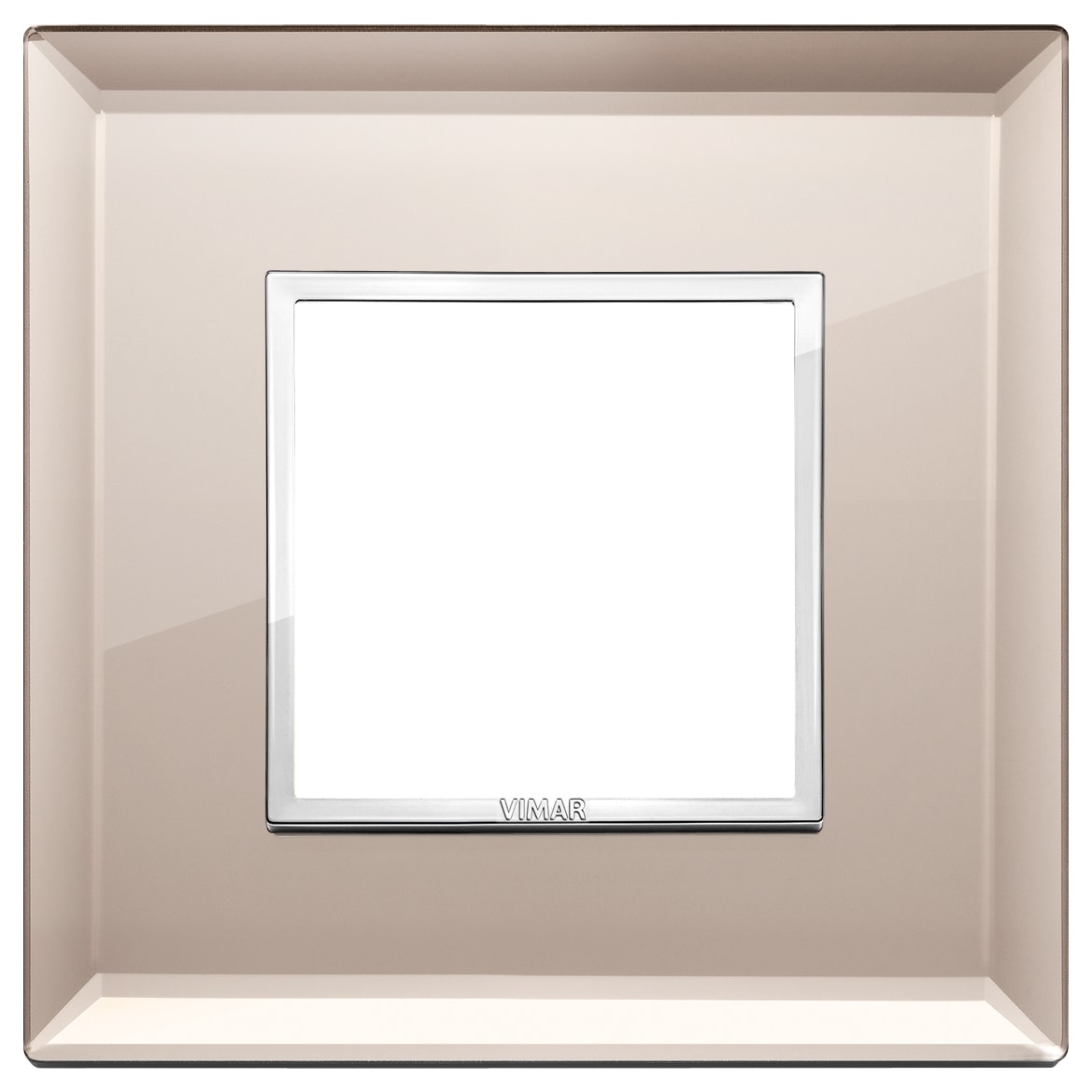 VIMAR - PLACCA 2M SPECCHIO BRONZATO