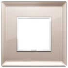 VIMAR - PLACCA 2M SPECCHIO BRONZATO