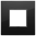 VIMAR - PLACCA 2M NERO TOTALE DIAMANTE