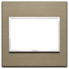 VIMAR - PLACCA 3M BS BRONZO SCURO