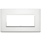 VIMAR - PLACCA 5M BS ALLUMINIO BRILLANTE