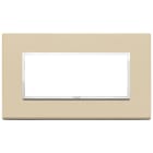 VIMAR - PLACCA 5M BS CREMA