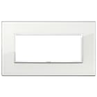 VIMAR - PLACCA 5M BS BIANCO DIAMANTE
