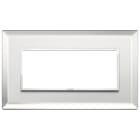 VIMAR - PLACCA 5M BS ARGENTO GHIACCIO