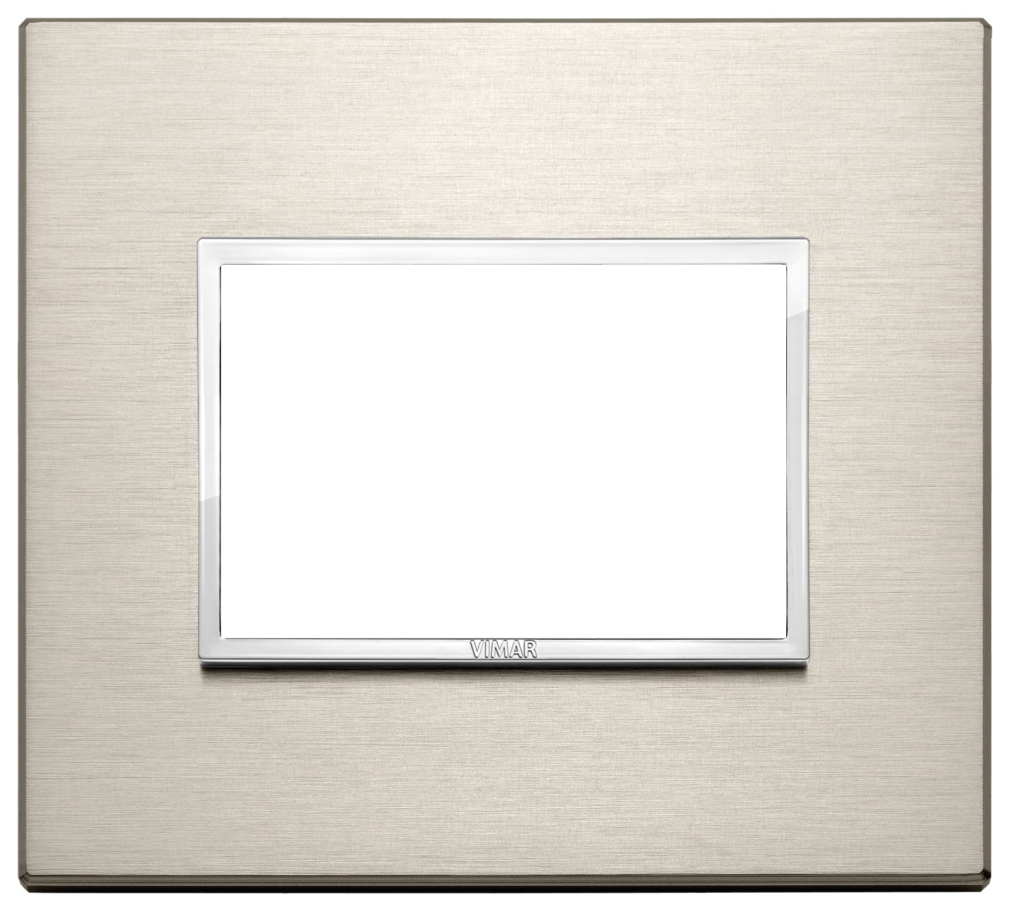 VIMAR - PLACCA 3M BRONZO CHIARO