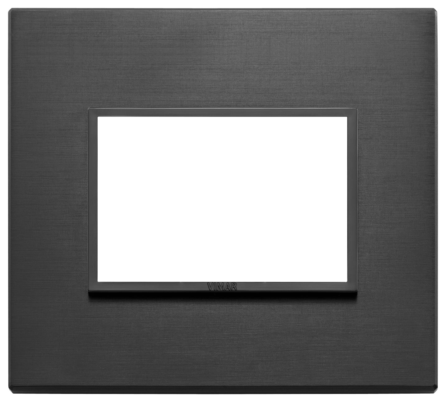 VIMAR - PLACCA 3M NERO TOTALE