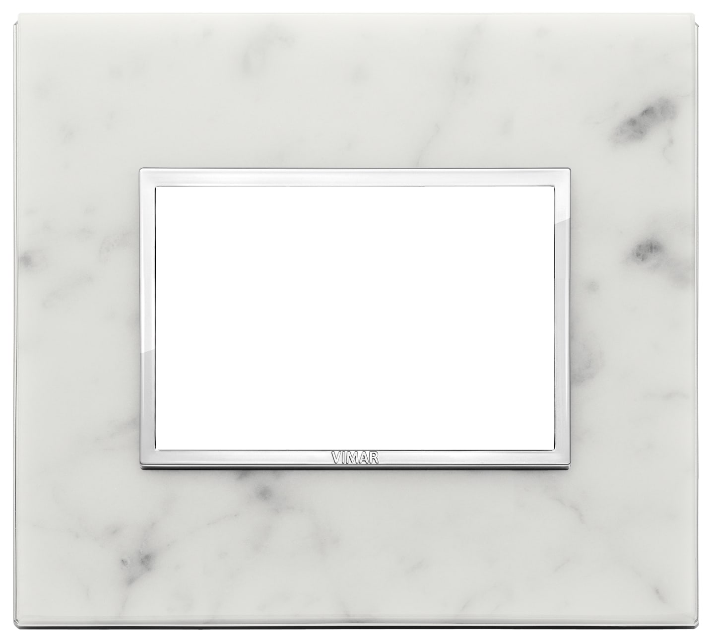 VIMAR - PLACCA 3M BIANCO DI CARRARA