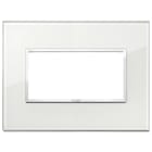 VIMAR - PLACCA 4M BIANCO DIAMANTE