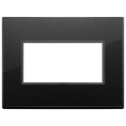 VIMAR - PLACCA 4M NERO TOTALE DIAMANTE