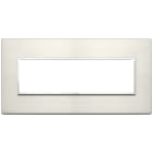 VIMAR - Placca 7M Titanio Moduli Alluminio Nobilitato Esclusivi