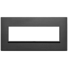 VIMAR - PLACCA 7M NERO TOTALE