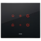 VIMAR - PLACCA 3M NERO DIAMANTE