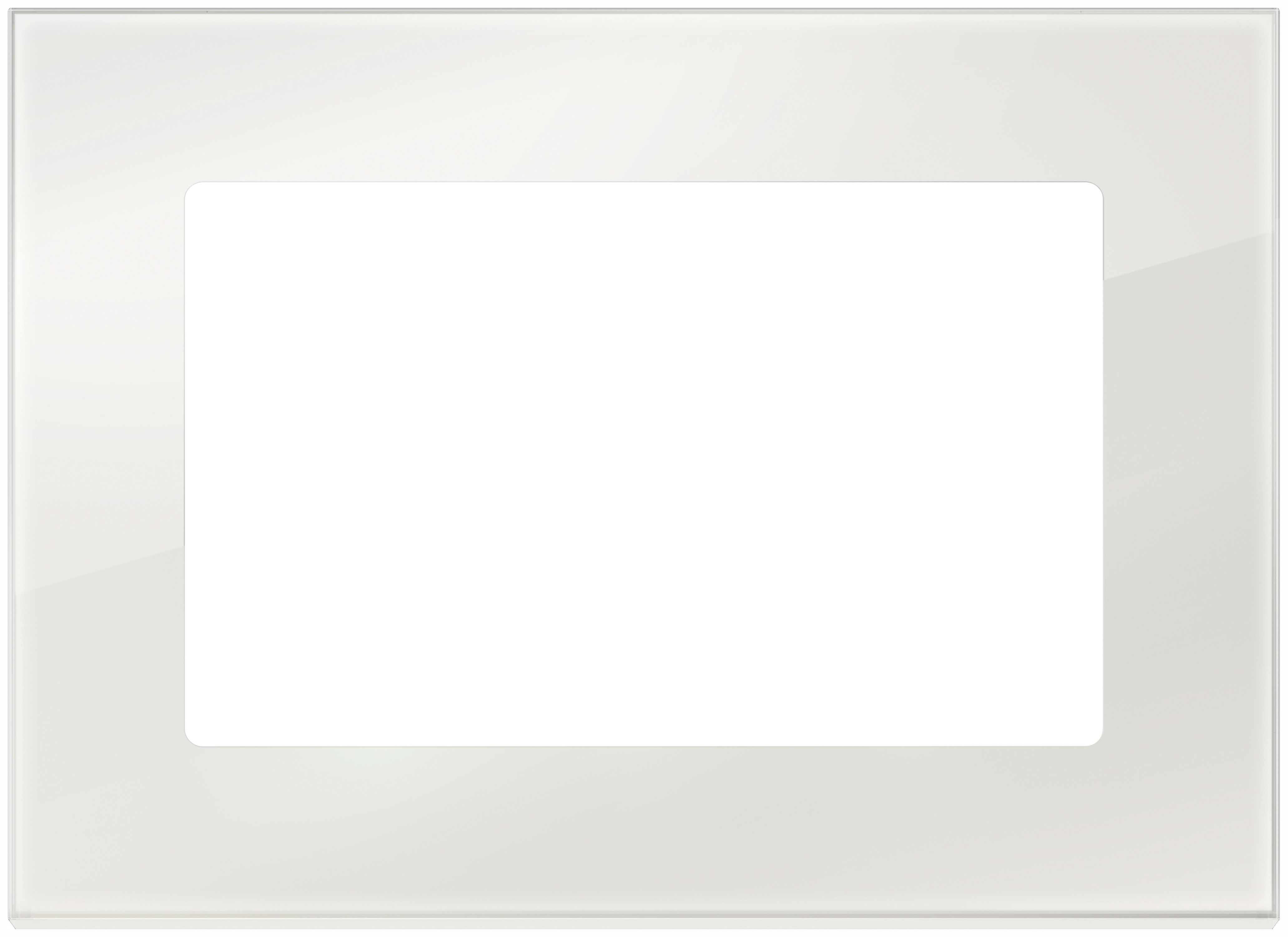 VIMAR - PLACCA 10IN BIANCO DIAMANTE