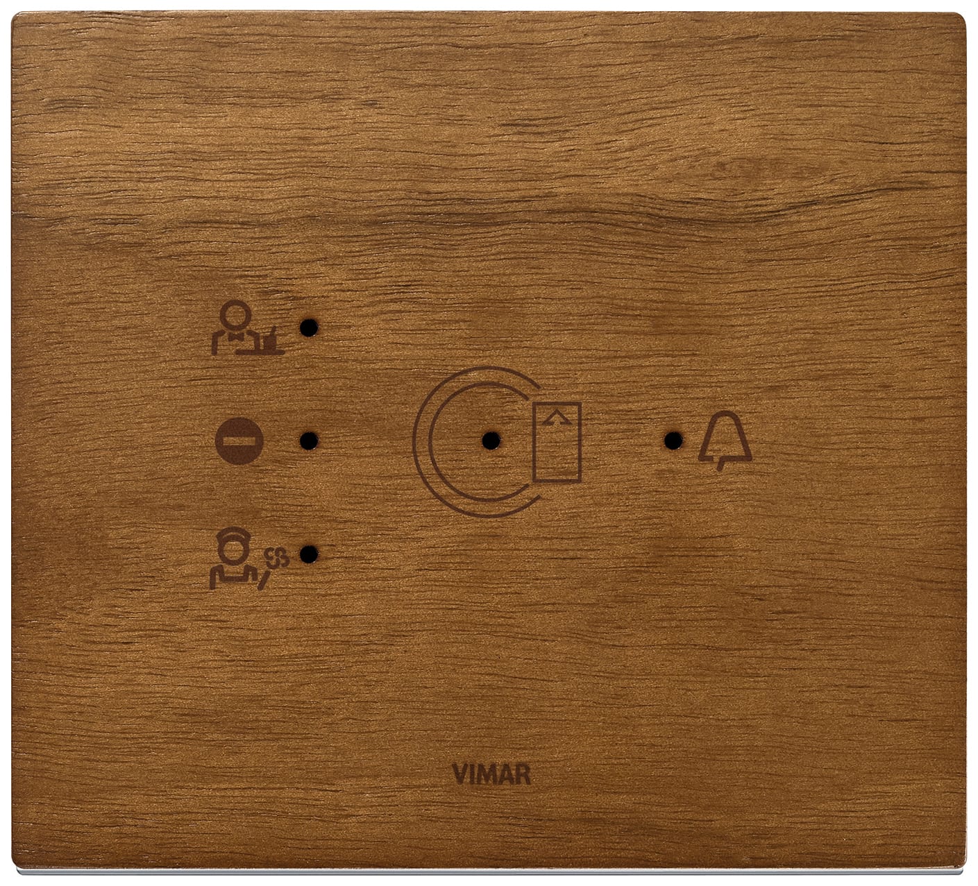 VIMAR - PLACCA 3M TRANSPONDER NOCE ITALIANO