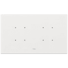 VIMAR - PLACCA 5MBS (2+BLANK+2) GLACIER ICE