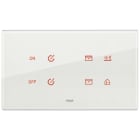 VIMAR - PLACCA 5MBS (2+BLANK+2) BIANCO DIAMANTE