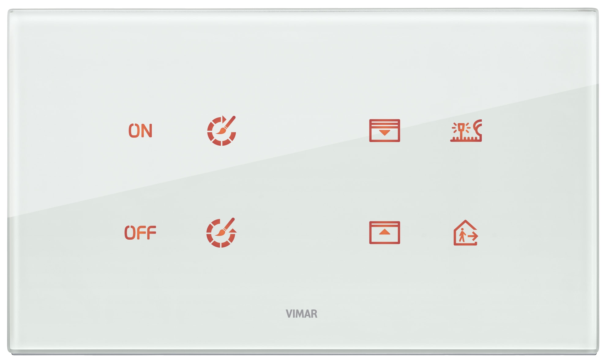 VIMAR - PLACCA 5MBS (2+BLANK+2) ACQUA