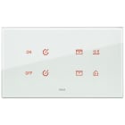 VIMAR - PLACCA 5MBS (2+BLANK+2) ACQUA