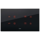 VIMAR - PLACCA 5MBS (2+BLANK+2) NERO DIAMANTE