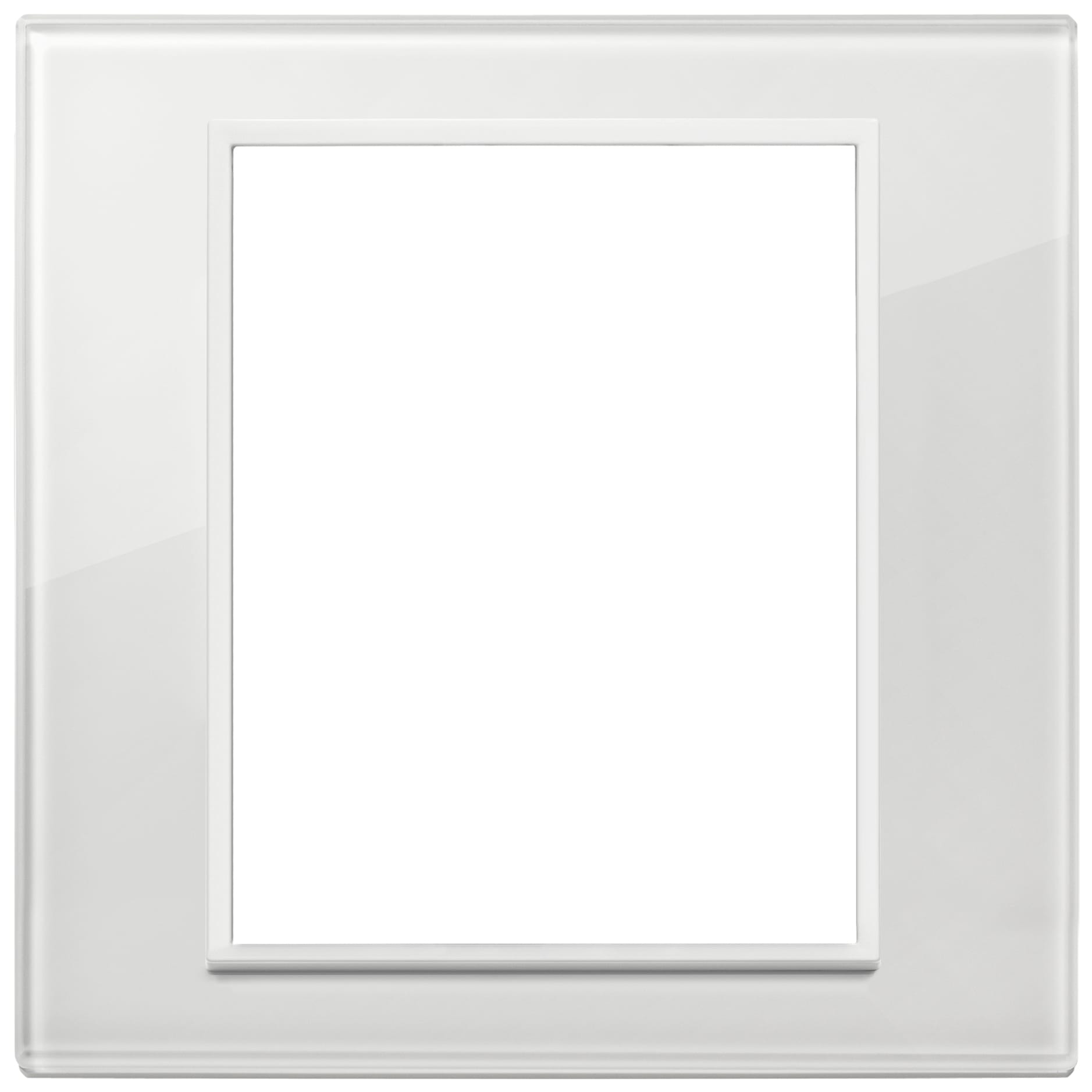 VIMAR - PLACCA 8M BIANCO TOTALE DIAMANTE