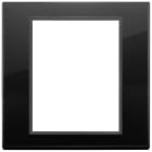 VIMAR - PLACCA 8M NERO TOTALE DIAMANTE