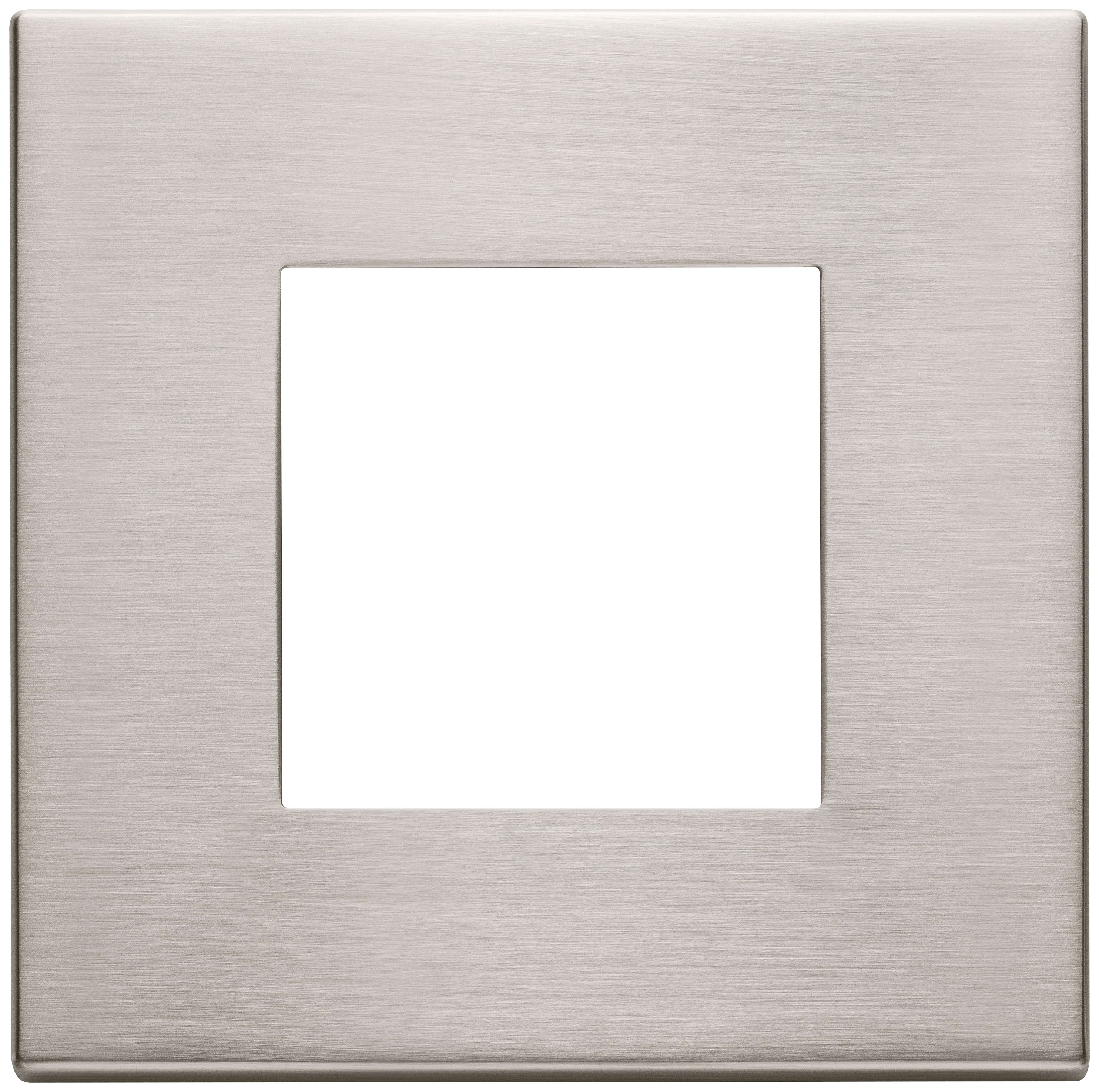 VIMAR - PLACCA 2M NICHEL SPAZZOLATO