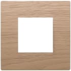 VIMAR - Placca 2 Moduli in Legno Rovere Solido