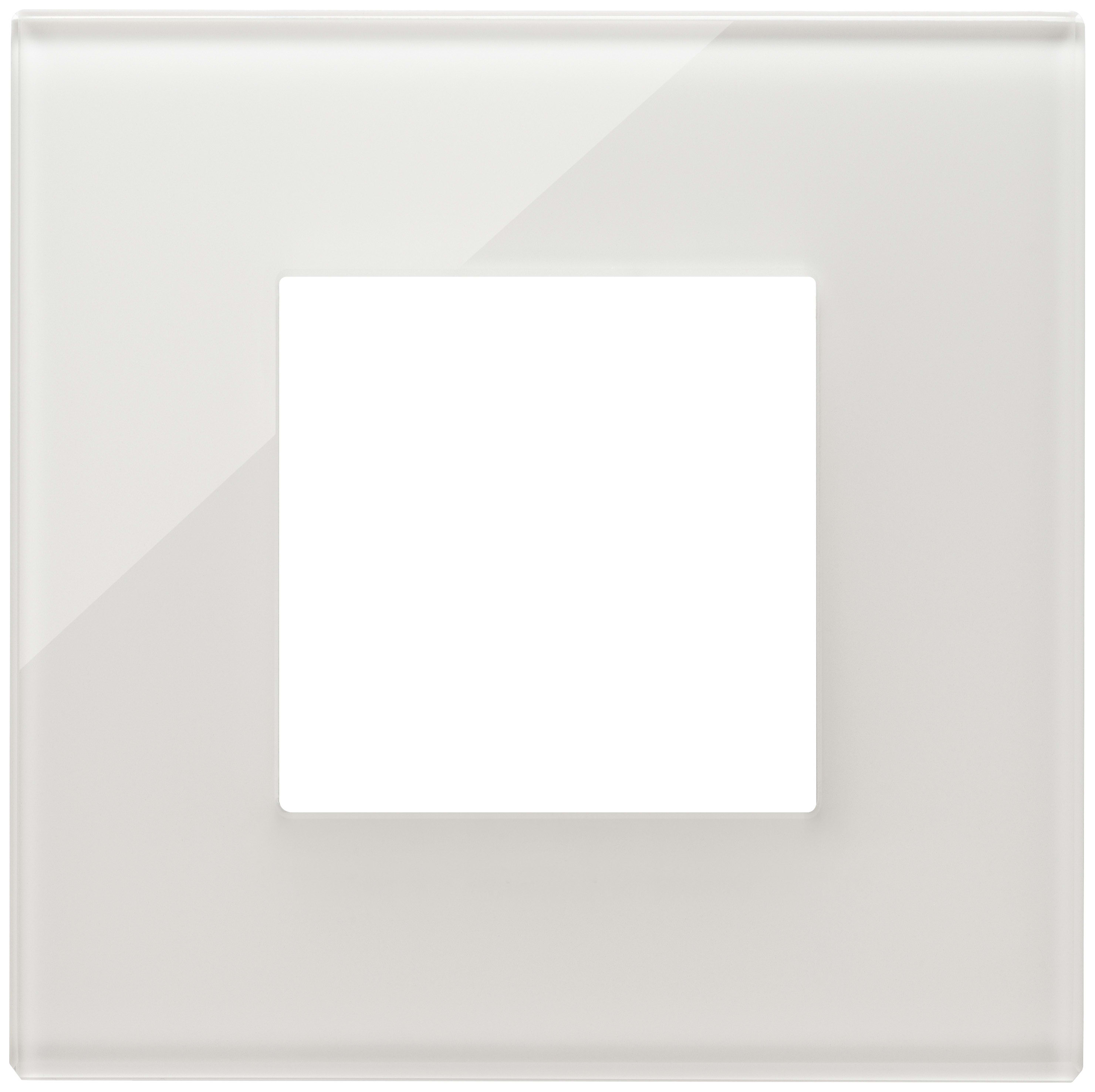 VIMAR - PLACCA 2M BIANCO LATTE