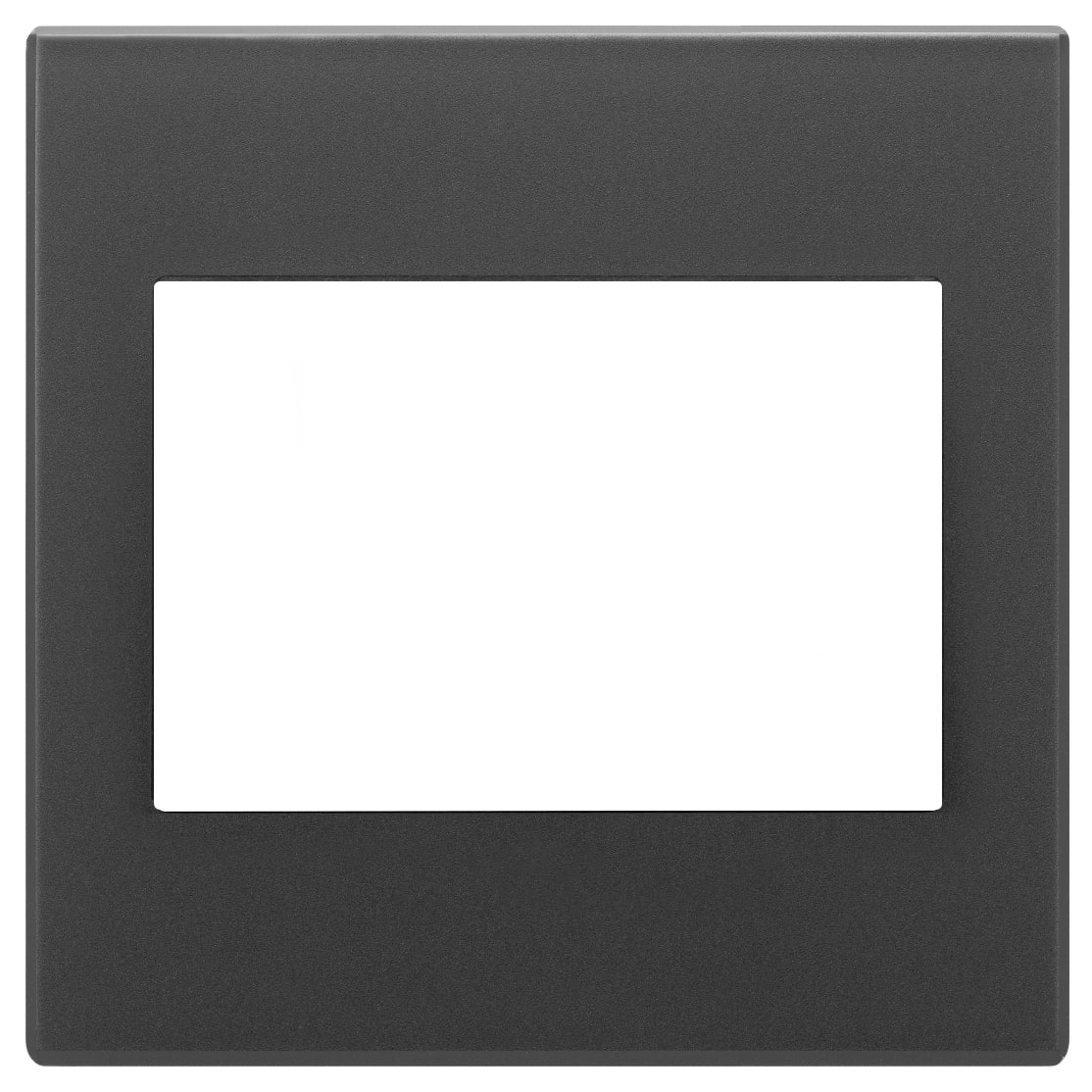 VIMAR - PLACCA 3M BS NERO SATINATO