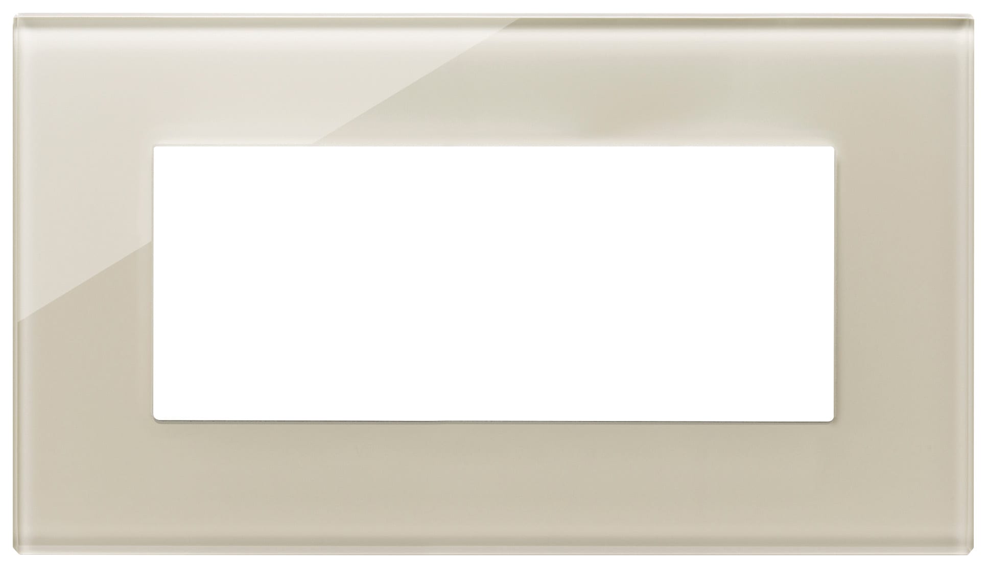 VIMAR - PLACCA 5M BS BIANCO CANAPA