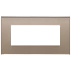 VIMAR - PLACCA 5M BS OPALE BRUNO