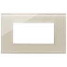 VIMAR - PLACCA 4M BIANCO CANAPA
